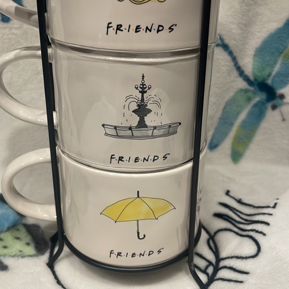 Rae Dunn Friends double sided mug stacker - Picture 4 of 7